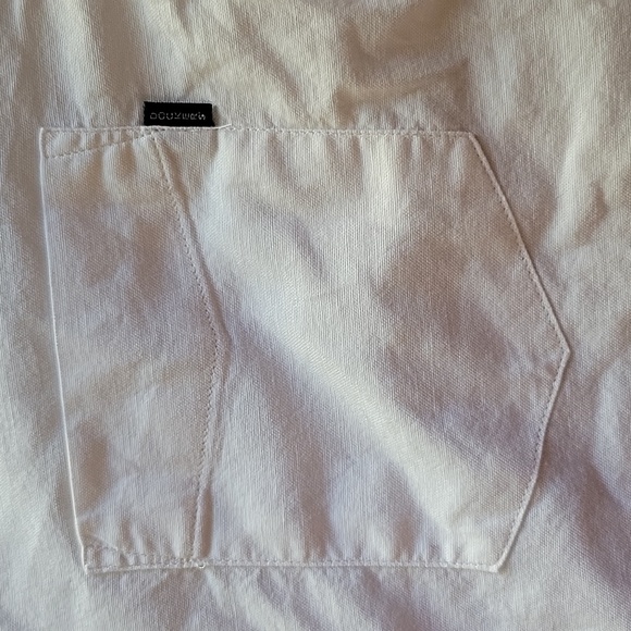 DOCKERS white OXFORD Men's Shirt, Regular fit, NWT size M. - Picture 4 of 5